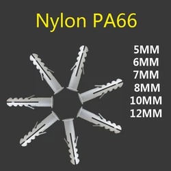 [5Mm-12Mm] Nhựa Mở Rộng Ống Ống Tường Mỏ Neo Cắm Mở Rộng Với Đầu Phillips Vít NL28