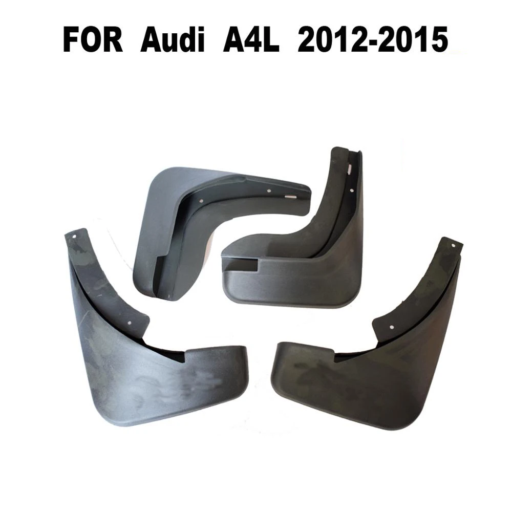 

4 Pcs Set Molded Mud Flaps Mudflaps Splash Guards Front Rear Mud Flap Mudguards Fender for audi a4l 2012-2015 YC101164