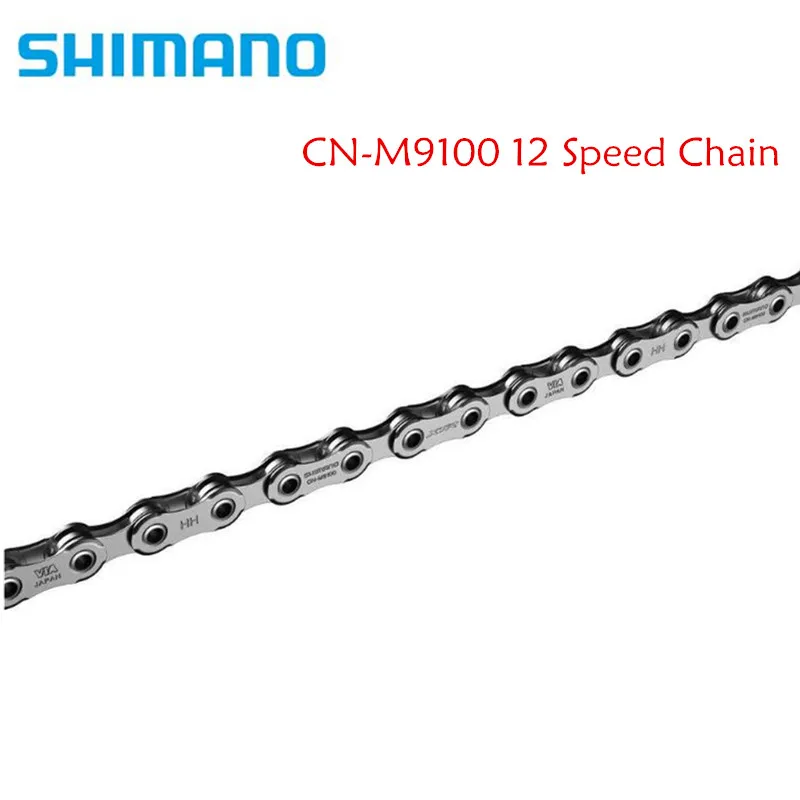 SHIMANO DEORE XTR CN M9100 XT M8100 SLX M7100 DEORE M6100 Kette 12s MTB Fahrrad Kette 116L 124L 126L Fahrrad Original Shimano – Detail 18
