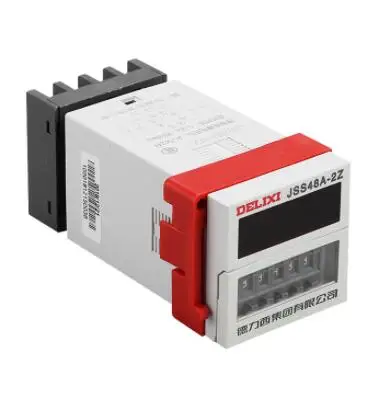 JSS48A-2Z 0.01S-99H99M AC220V JSS48A2Z43Y220 1C/O | 0.01s…99h99min | 3A | 220VAC JSS48A digital display time relay