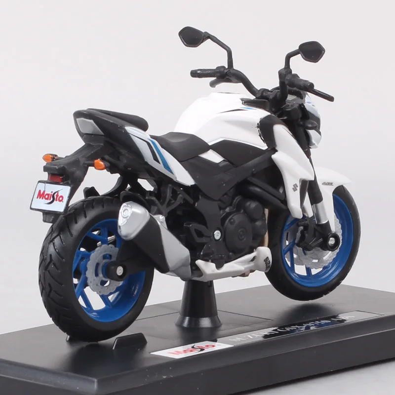 Maisto 1/18 Scale Mini SUZUKI GSX-S750 ABS GSXS750 Bike Model Diecasts & Toy Vehicles Street Motorcycle For Kids Miniature Hobby