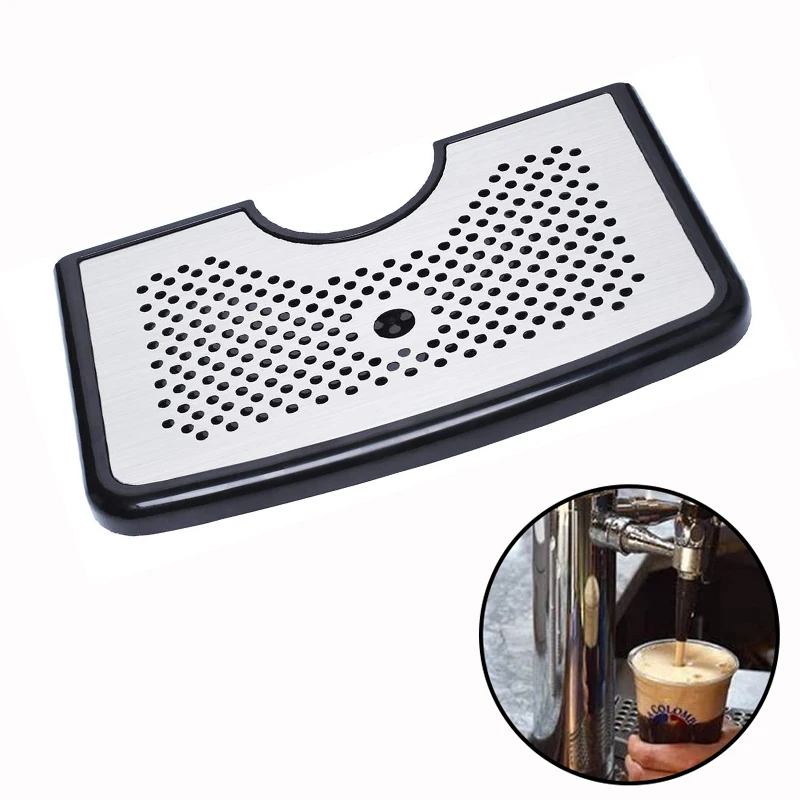 

Beer and Wine Stainless Steel Drip Tray for Beer Machine Refrigerator Beer Tower Easy Clean Good Bar Accessories