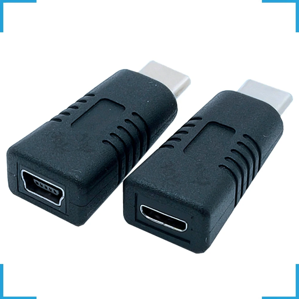T-port USB صغير أنثى بدوره نوع-C ذكر بدوره مصغرة مايكرو شحن نقل نقل رئيس