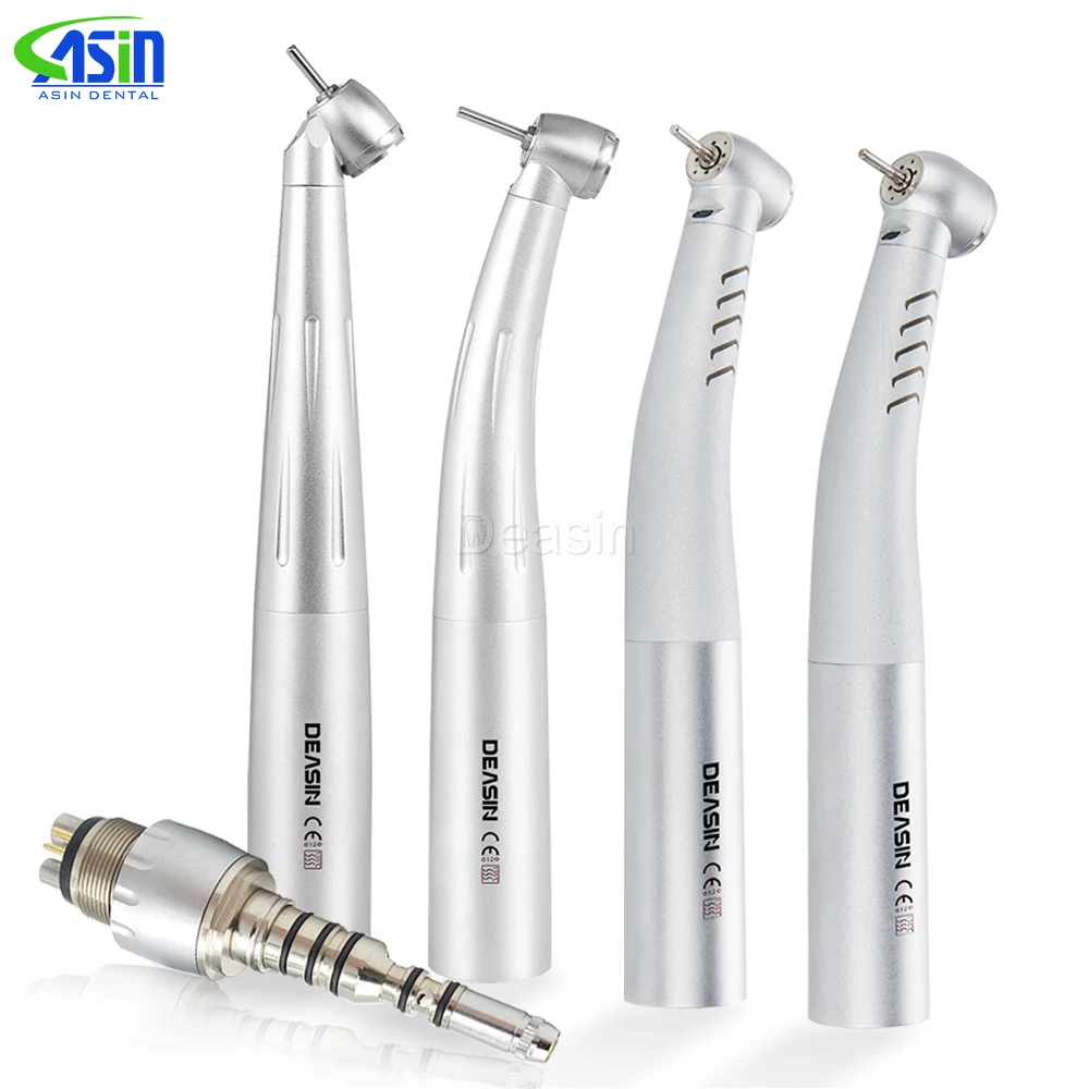 

Kv K9 Original Type Hand Piece Led Light Turbine Bearing Dental Handpiece Quick Coupling With Rotor Cartridge