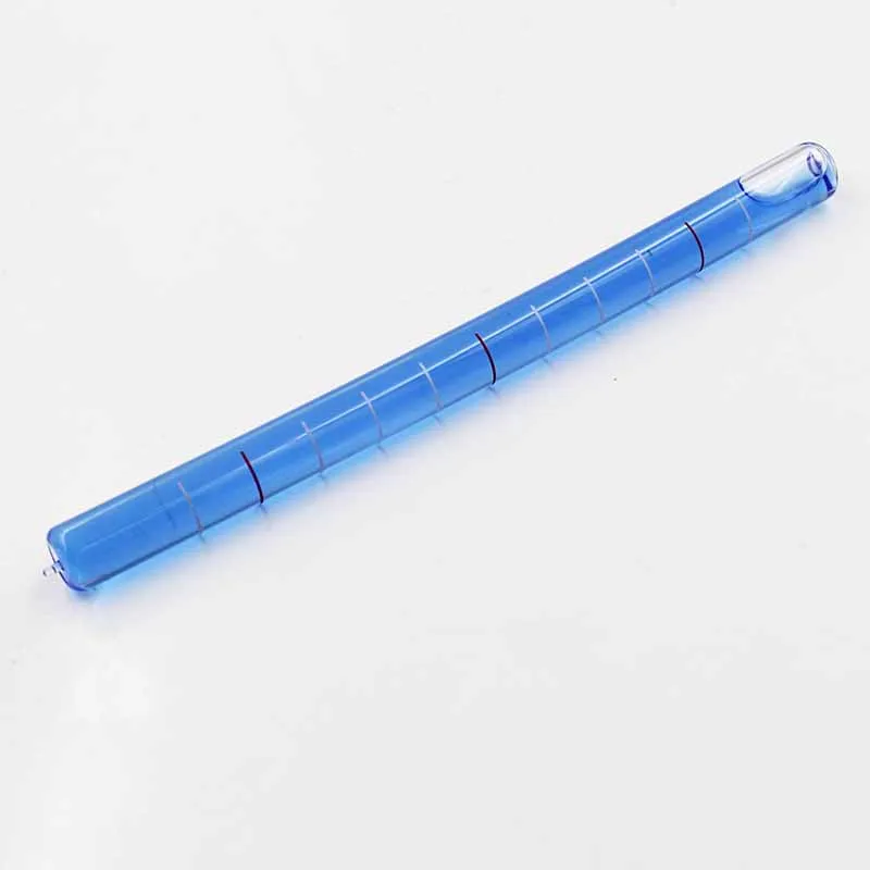 Arcuate Spirit Level Bubble Curved Tube Vials for SHINWA Blue Slope Level Ruler Model 76358 76359 1PCS