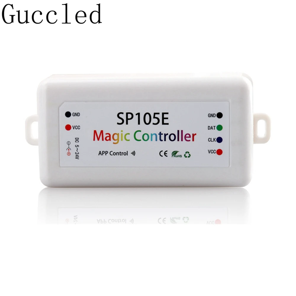 WS2812B WS2811 SK6812 Led Strip Light Controller Bluetooth SP105E SP110E Wifi SP108E Music SP106E SP107E DC5V-24V