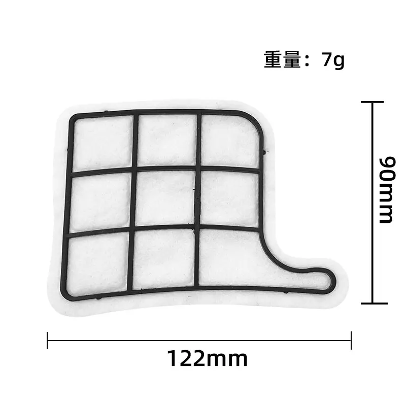 Replacement Parts for VORWERK VK135 / VK136 / VK369 Vacuum Cleaner Accessories Spare Pack : Motor Protection Filter