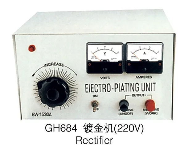 

Electroplating Rectifier Machine, 30A Platinum Silver Gold Plating Machine, electro-plating unit