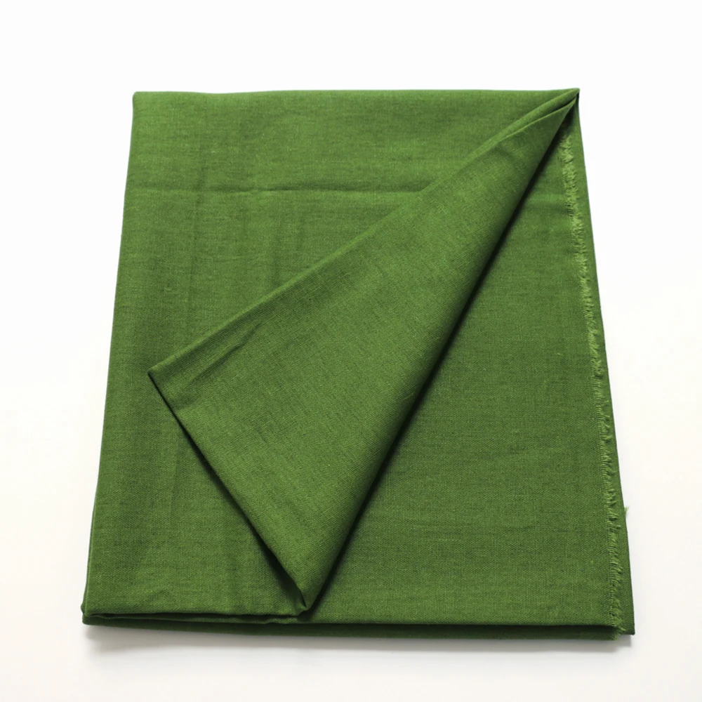 50cm*140cm Army Green Fabric Cotton Linen Sewing Material Diy Toys