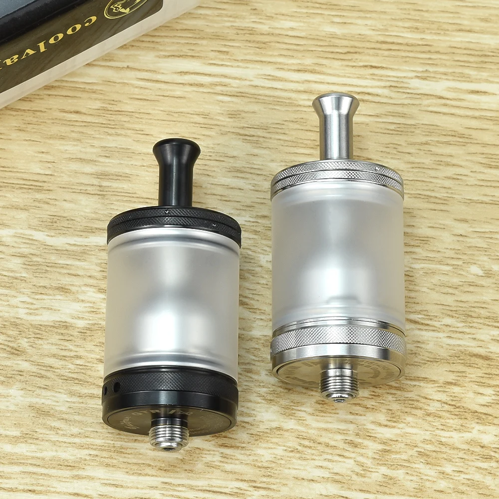 

Taifun GTR MTL RTA Atomizer Single Coil 23MM 316ss 4ML Rebuildable Vaporizer vape 510 E-cigarette Tank vs dvarw mtl fl rta