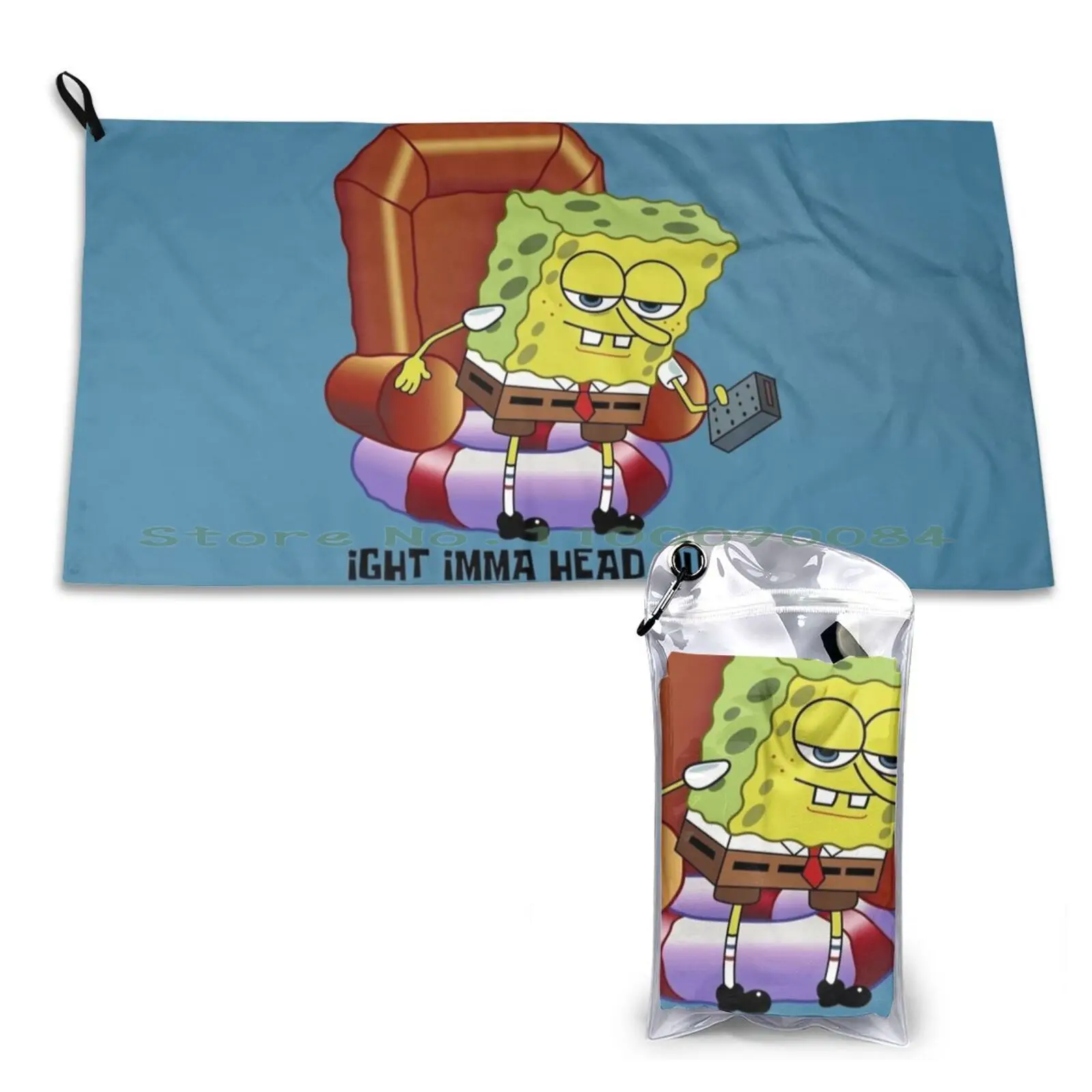 Remastered! Ight Head Out High Res Quick Dry Towel Gym Sports Bath Portable Ight Head Out Bikini Bottom Remastered Highres