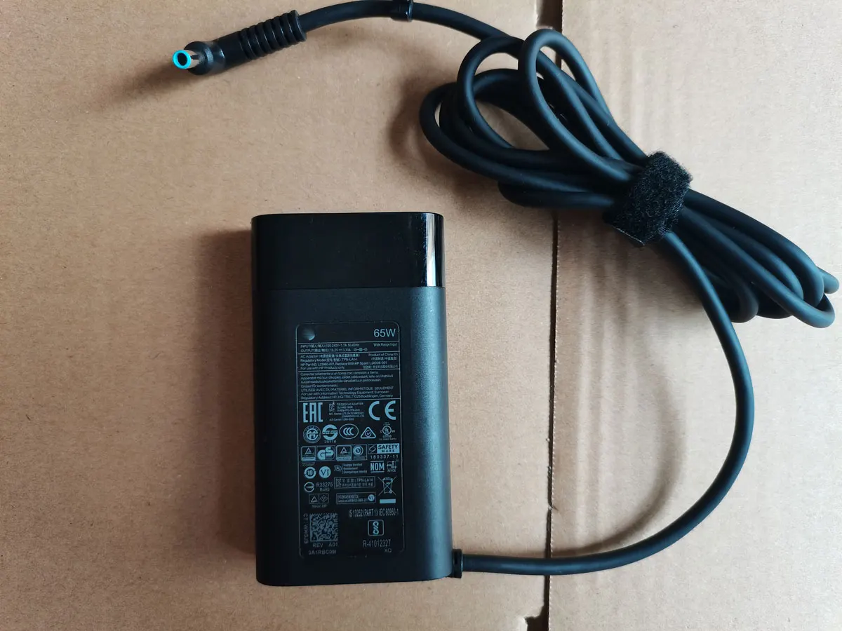 19,5 V 3,33 A 65W TPN-LA14 L23960-001 L24008-001 Blau Spitze AC Adapter Für HP ENVY 17T-BW000 Laptop Original Puryuan