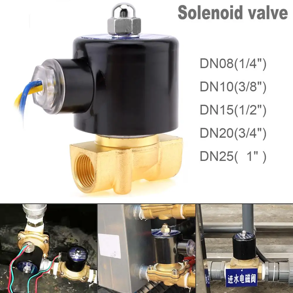 Electric Solenoid Valve 1/4