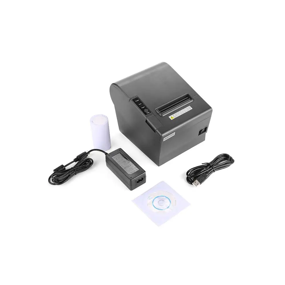 Hot sell Retail Thermal Receipt Printer 80mm Support USB LAN BT for restaurant