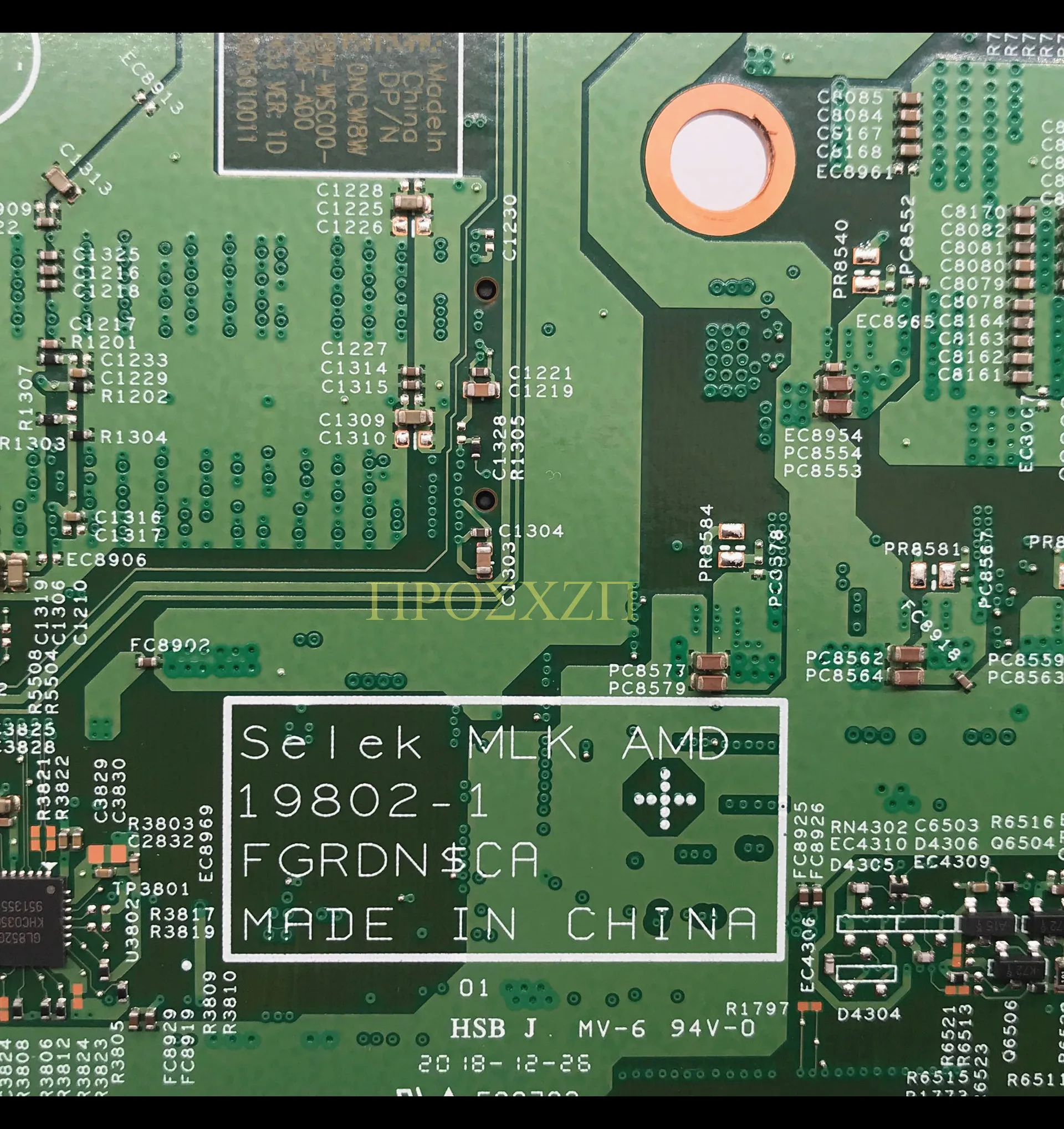 CN-0NCW8W 0NCW8W NCW8W Высококачественная материнская плата G5 SE 5505, материнская плата для ноутбука 19802-1 с 215- 0917348   Графический процессор, 100% полностью протестирован, ОК