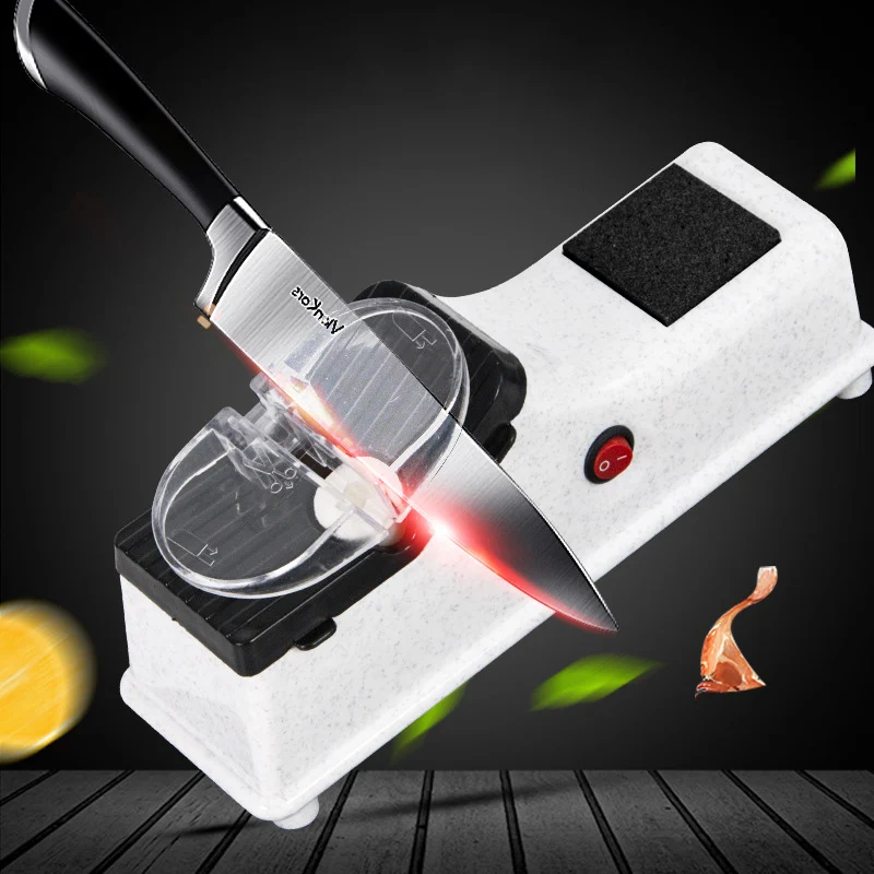 Knife Sharpener Stone USB Electric Adjustable For Kitchen Tool EDC Knives Scissor Sharpening Fine Household Accessories Home Use