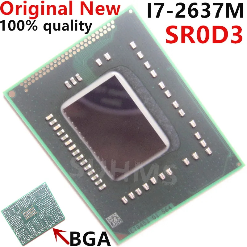 Chipset BGA SR0D3 i7-2637M, nuevo, 100%