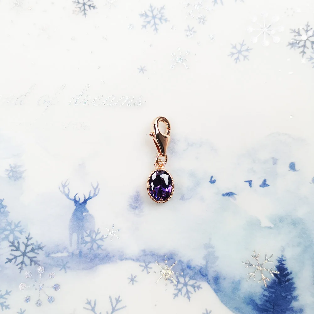Red Star Heart Tree White Pink Purple Blue Black Oval Stone Golden Charm Pendant,2019 Jewelry Trendy 925 Sterling Silver Gift