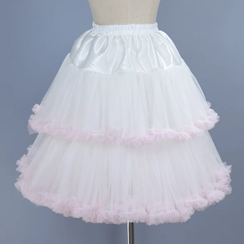 New Arrival Soft Tulle Tutu lolita skirt Bride boutique Jupon petticoat Matrimonio Enaguas Tutu femme Vestido de noiva