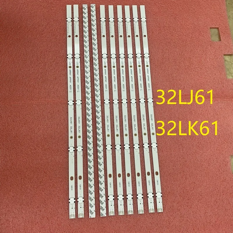 LED 백라이트 바, TV 32LJ510U 32LJ610V 32LJ610U LED 어레이 ASSY 32LJ61 SSC_32LJ61_BOE(FHD)_ 5LED HC320DUN-ABSL1-A14X, 세트당 2 개