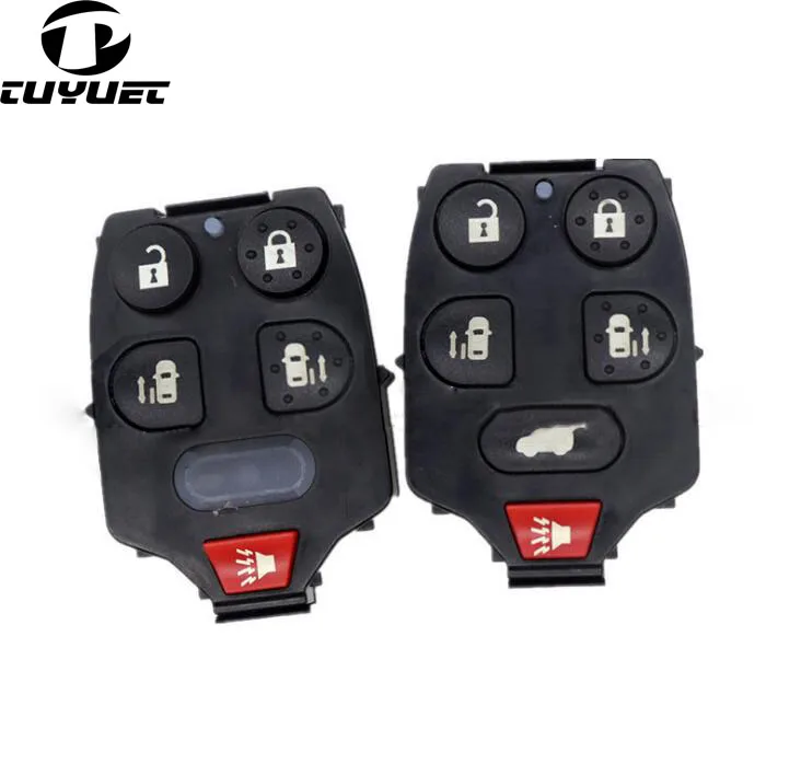

5PCS/20PCS 5 6 Buttons Rubber Button Pad innner Remote key Pad for Honda Remote Key Shell