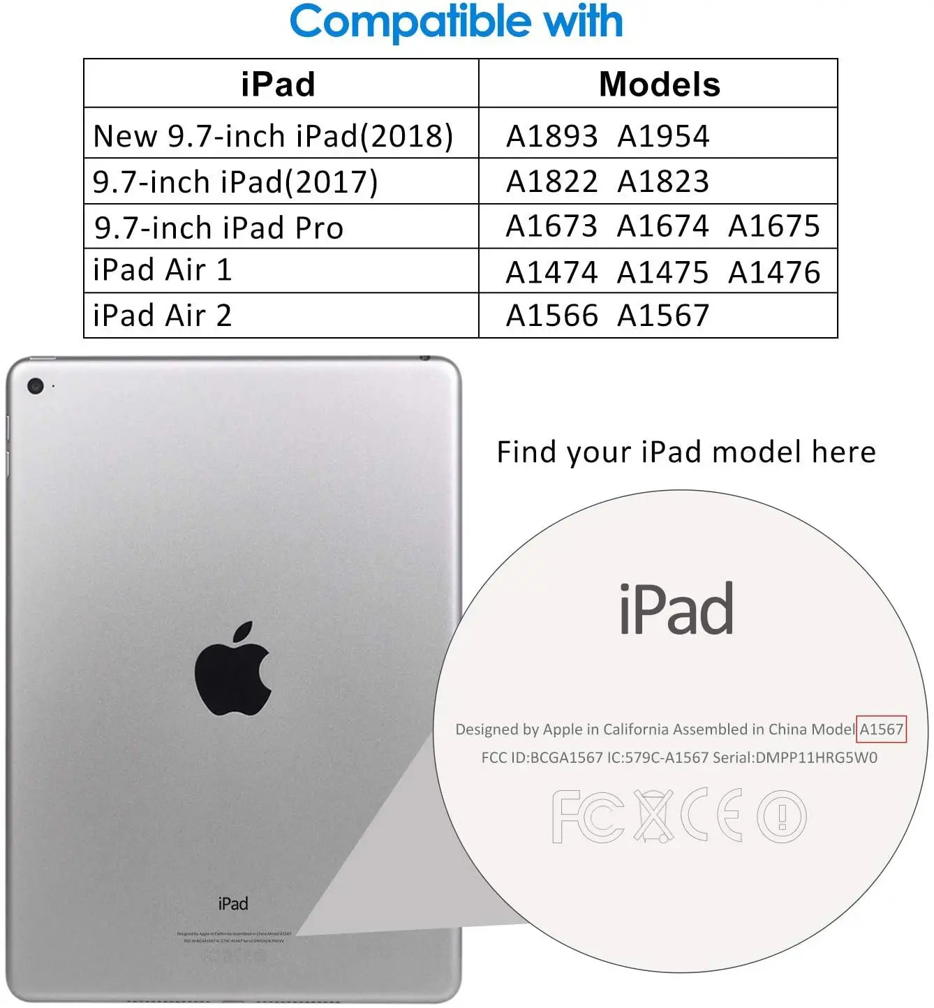 2Pcs Tablet Tempered Glass Screen Protector Cover for Apple IPad 2 3 4 9.7 Inch Anti-Fingerprint Tablet Tempered Film