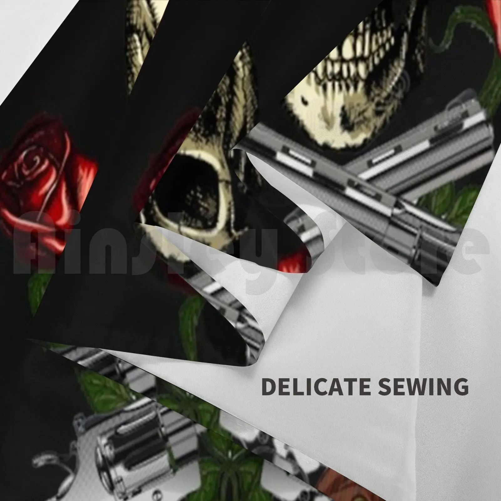 Gun's By Abel2017 بنادق نسيج مخصصة Guns N Roses Hard Axl Rose Slashizzy Stradlin Duff Mckagan