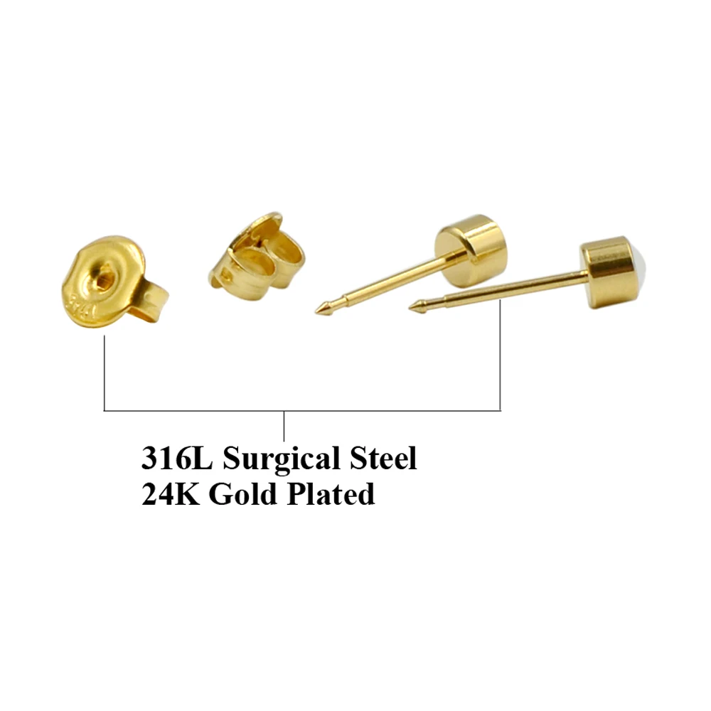 1PC Sterlised Disposable Ear Piercing Unit 316L Surgical Steel Cartilage Tragus Helix Piercing Gun NO PAIN Piercer Tool Machine