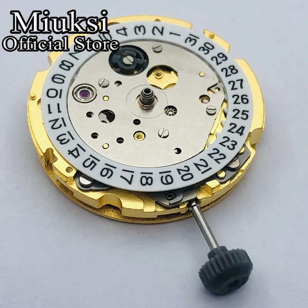 Brand new original gold Miyota 8215 21 jewels automatic mechanical date movement watch movements