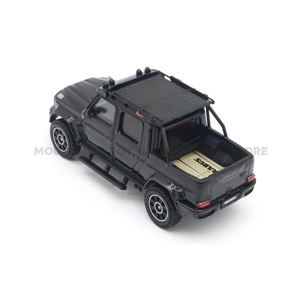 1/64 BenzBrabus G 800 Adventure XLP 2020 Pickup Almost Real Diecast Model Toys Car Boys Gilrs Gifts