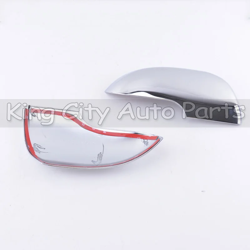 

1Pair For Ssangyong Korando 2011 2012 2013 2014 2015 ABS chrome side Rearview Mirror Trim Cover Rear View Mirror Lid hood