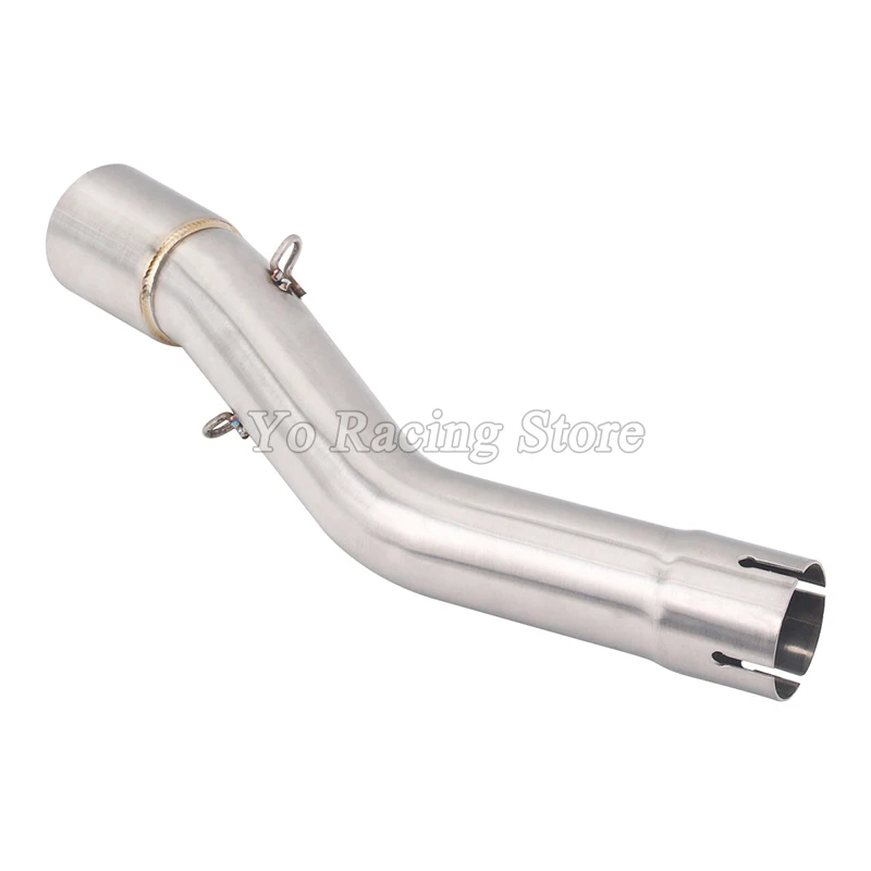 Slip On For Voge 500DS 500R LX500DS LX500R 19 - 20 Motorcycle Exhaust Escape Modify Mid Link Pipe Connecting 51MM Moto Muffler