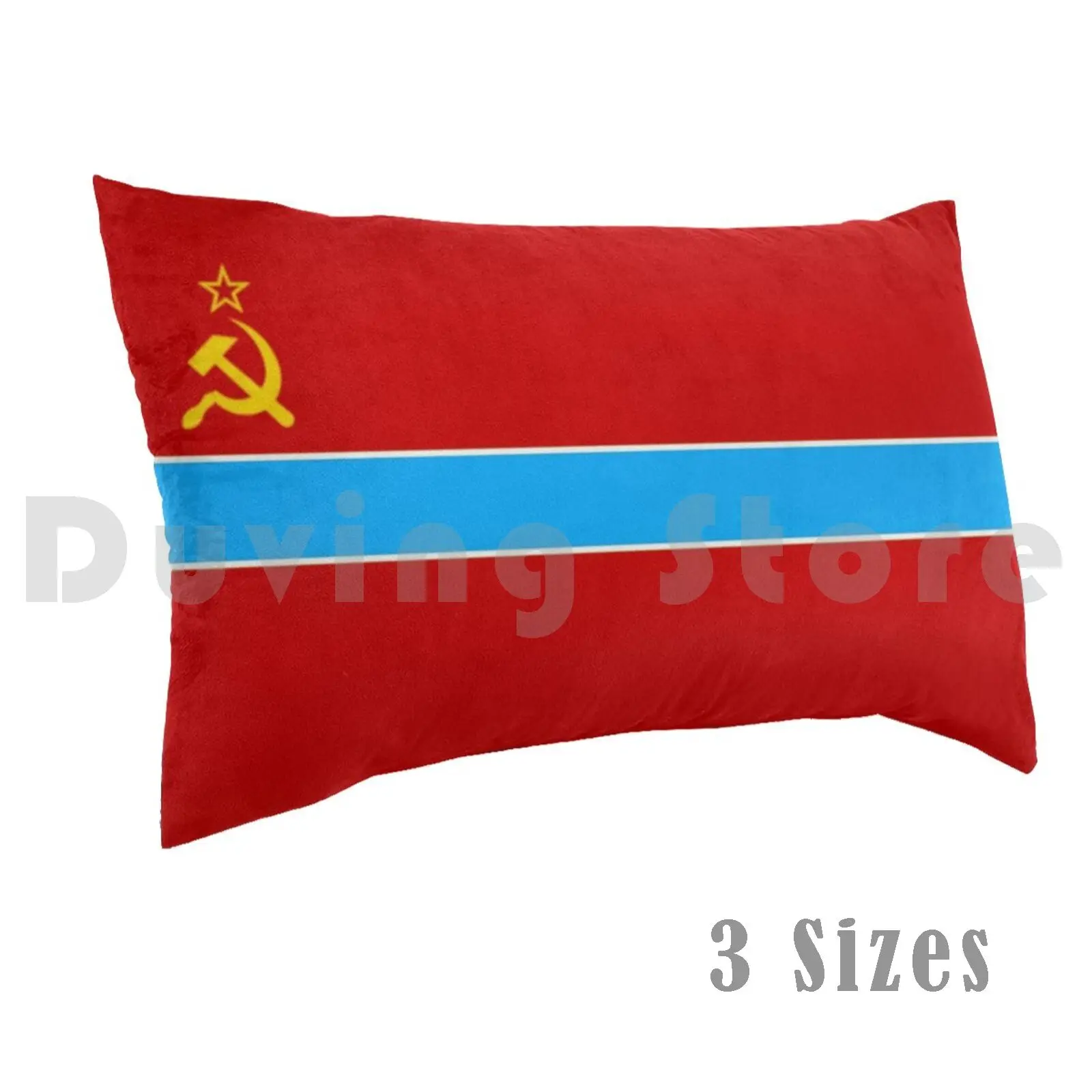 Copy Of Flag Of Uzbekistan , Ussr Pillow Case Printed 50x75 Ussr Communism Uzbekistan