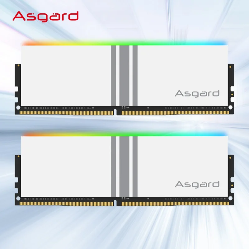 Asgard RGB RAM DDR4 8GBx2 16GBx2 3200MHz 3600MHz 1.35V Memoria Ram DDR4 RGB Dual Channel stunning desktop memory for PC