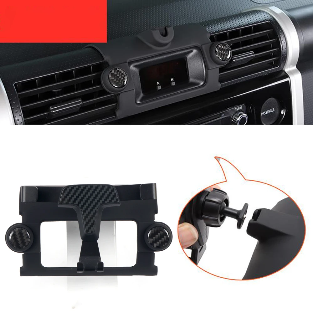 Car Phone Holder Stand for Toyota FJ Cruiser 2007-2021 Air Vent Mount Adjustable Phone Holder Mobile Phone Cradle