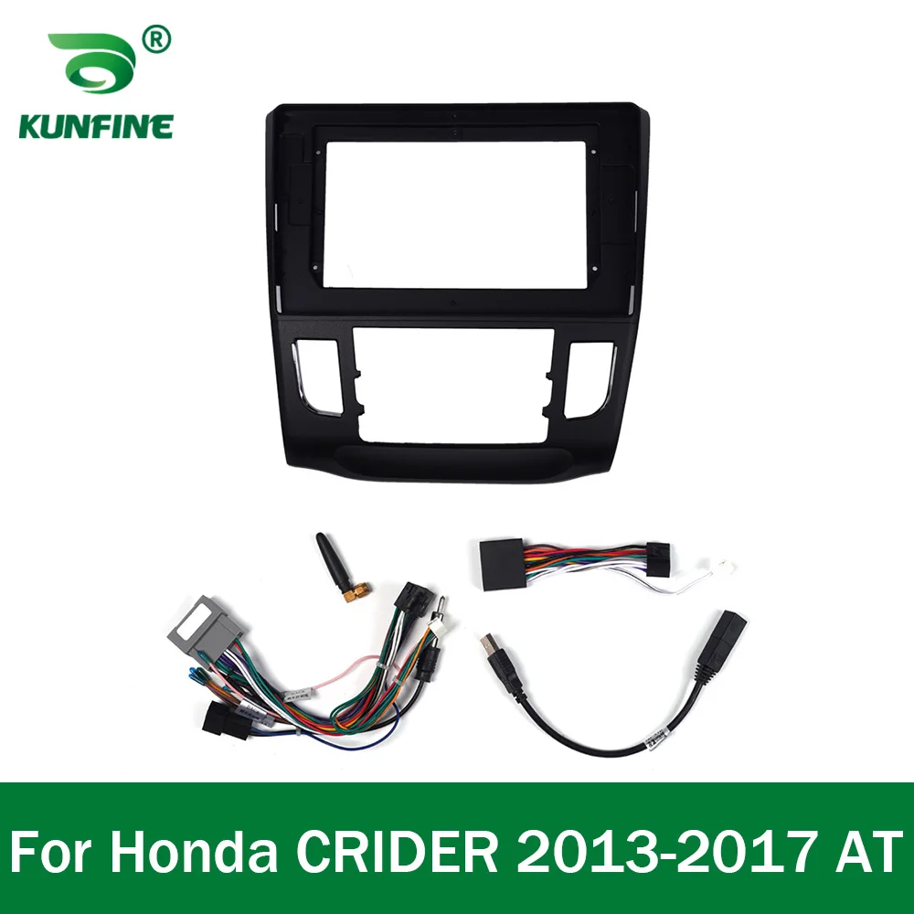 

2Din 10 Inch Car Android Radio Fascia Frame Adapter For Honda CRIDER 2013-2019 MT AT Audio Stereo Dash Fitting Panel Frame Kit