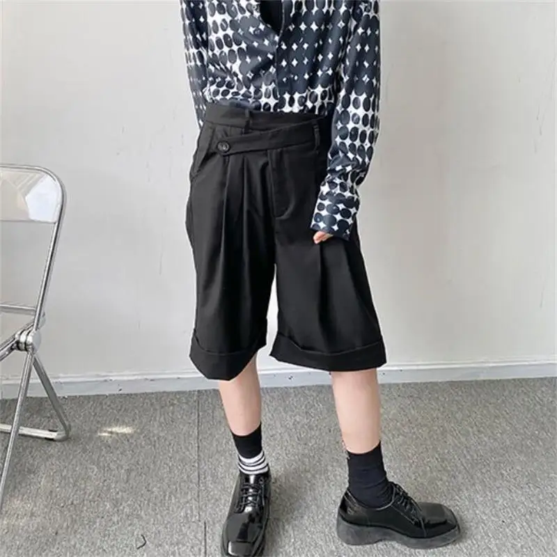 

Men's Shorts Summer New Yamamoto Straight Tube Harajuku High Street Fashion Casual Casual Loose Oversized Shorts