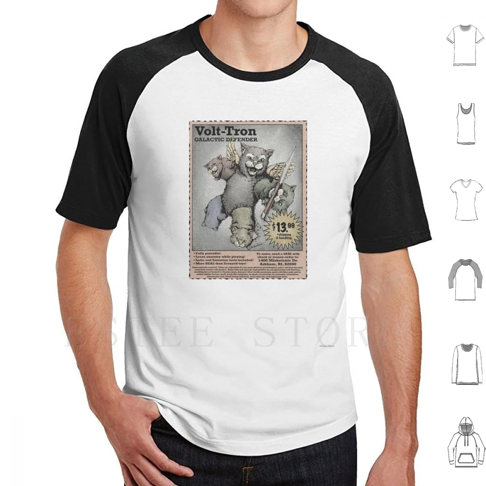Volt-Tron : Assembly Required T Shirt Print Cotton Voltron Cats 80s Manga Anime Cartoons Cartoon 1980s Of The Universe Robot