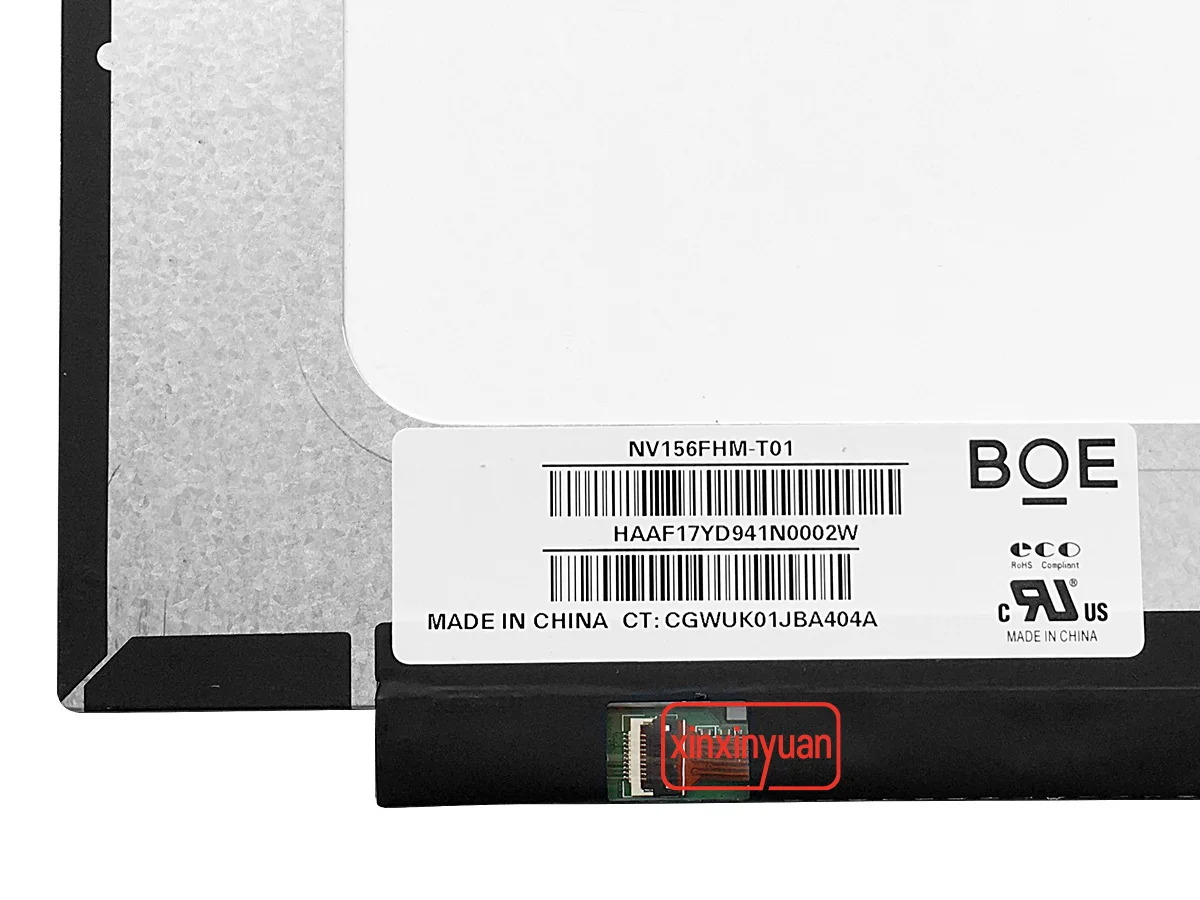 Imagem -03 - Laptop Lcd Touch Screen Nv156fhm-t01 Fit B156hak02.1 Fhd 1920x1080 Painel Ips Substituição Display Led 40 Pinos Edp 15.6