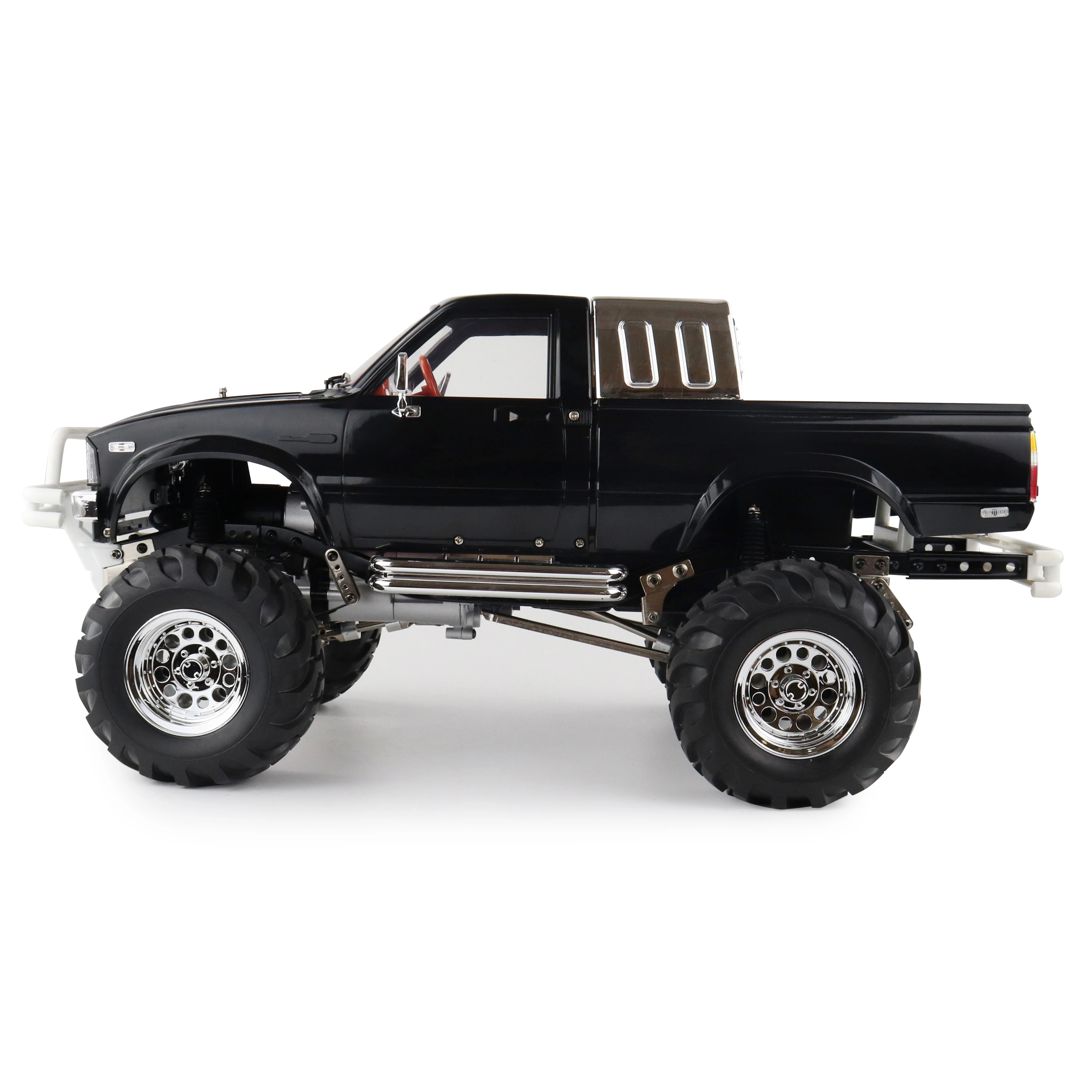 1/10 TOYATO Metal 4WD Pickup Truck Off Road Crawler 2.4G RC Alloy Car RTR KEYIGE HG-P407