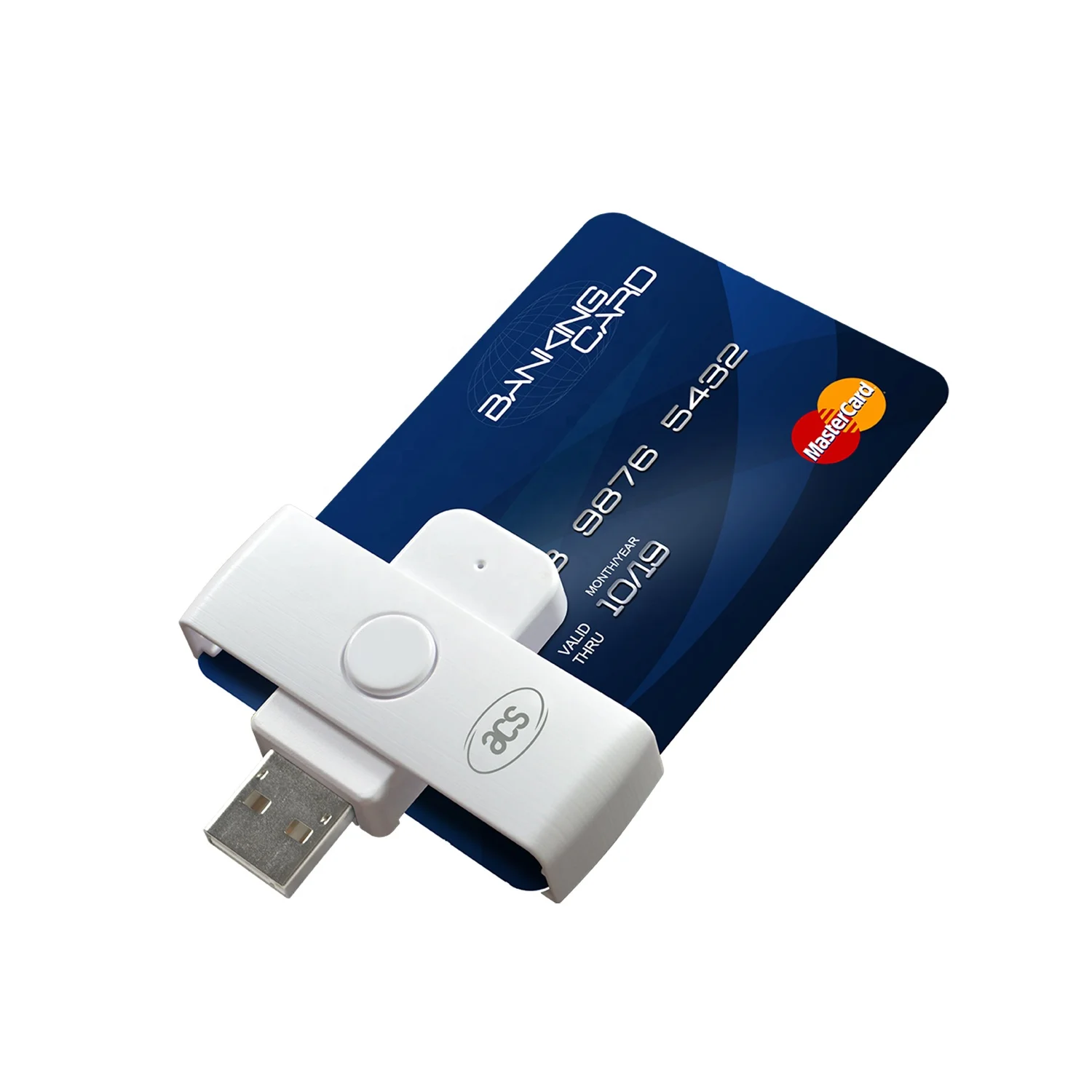 ROHS Driver USB EMV ISO 7816 Smart Card Reader ACR39U-N1