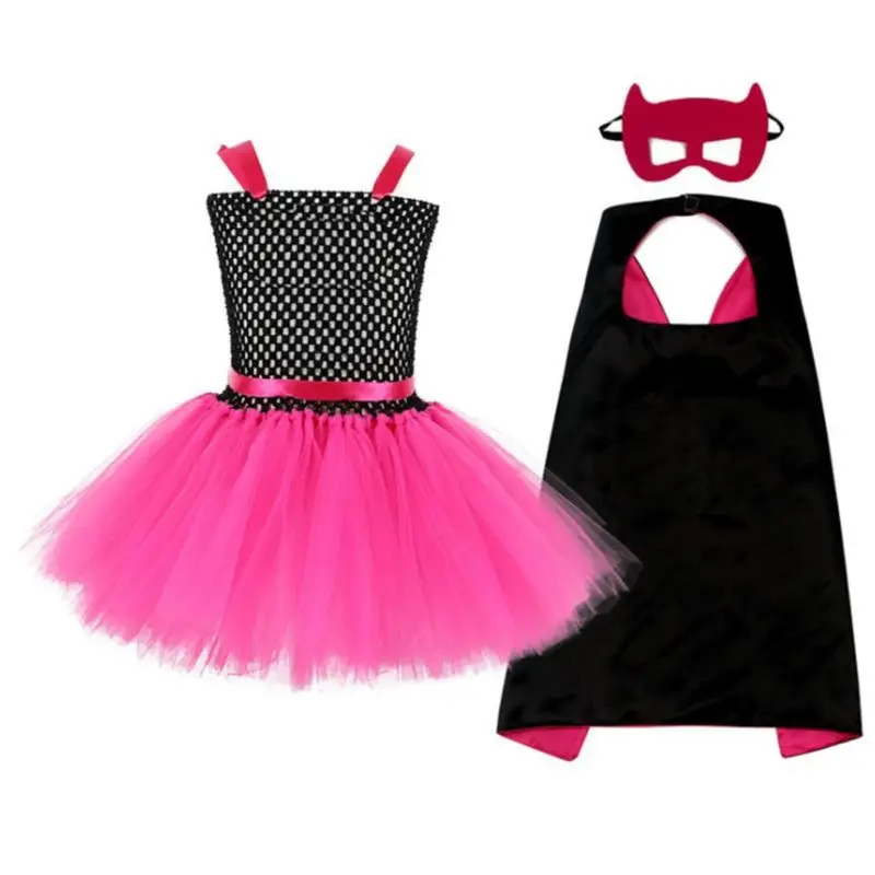 

children's Cartoon Fancy Dress Up Halloween cosplay Costume Handma Girls Tulle Tutu Dress Kids Birthday Party Pageant Dress2-10Y