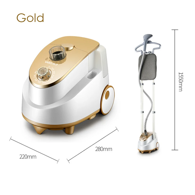 Plancha de vapor de mano para el hogar, vaporizador eléctrico de 2.0L, 1800W, HY-688