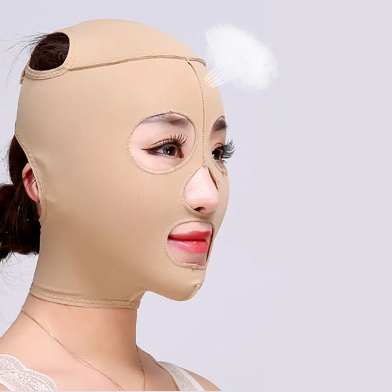 Face-lifting bandage line carving postoperative bandage sleep pull v face firming lifting drooping double chin thin masseter mas