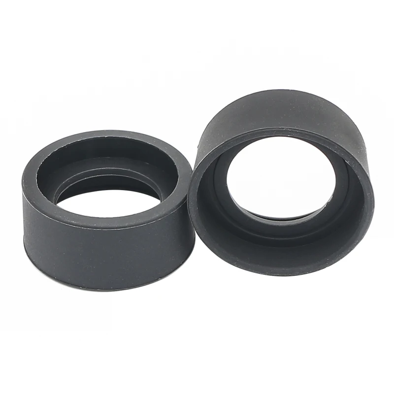 One Pair Eye Cups Foldable Rubber Eye Guards Caps for 34-38 mm Microscope Eyepiece Telescope Inner Diameter 36 mm Accessory