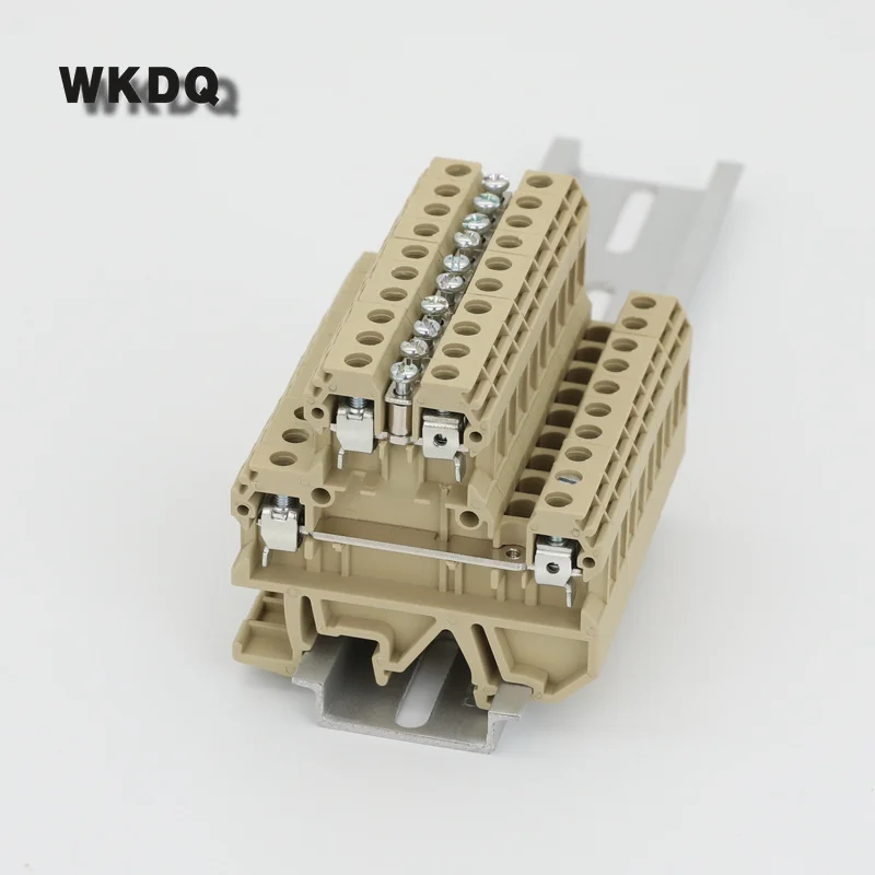 SAK-DK4Q10 Fixed Bridge For Terminal Block DK 4Q/35 DK 4QV/35 Accessories  DIN Rail Terminal Blocks SAK DK4Q10 1Pc