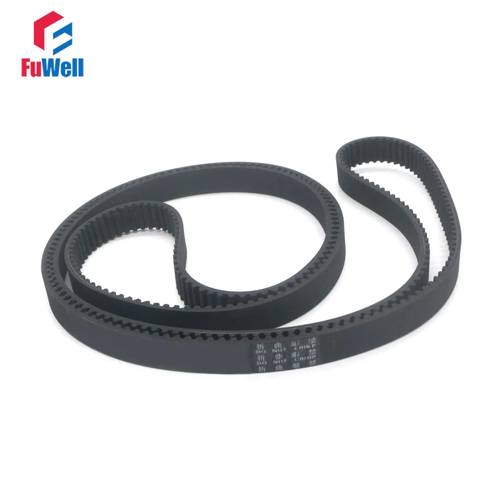 

HTD 3M Rubber Toothed Belt Timing Belt 15mm Width 1260/1263/1290/1335/1374/1422/1500/1545/1587-3M Transmission Belt