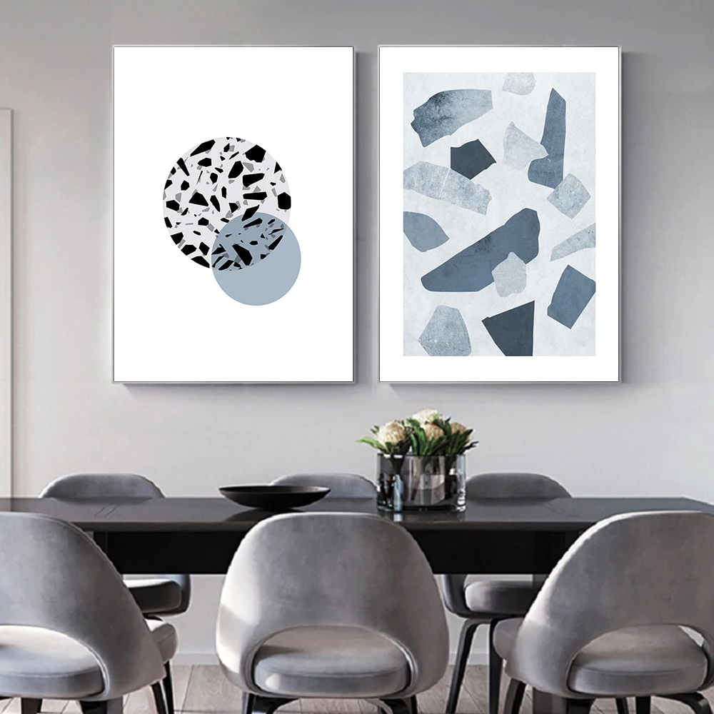 Abstract Geometry Art Canvas Poster Nordic Wall Painting Print Minimalist Decoration Picture Living Room Scandinavian Home Decor