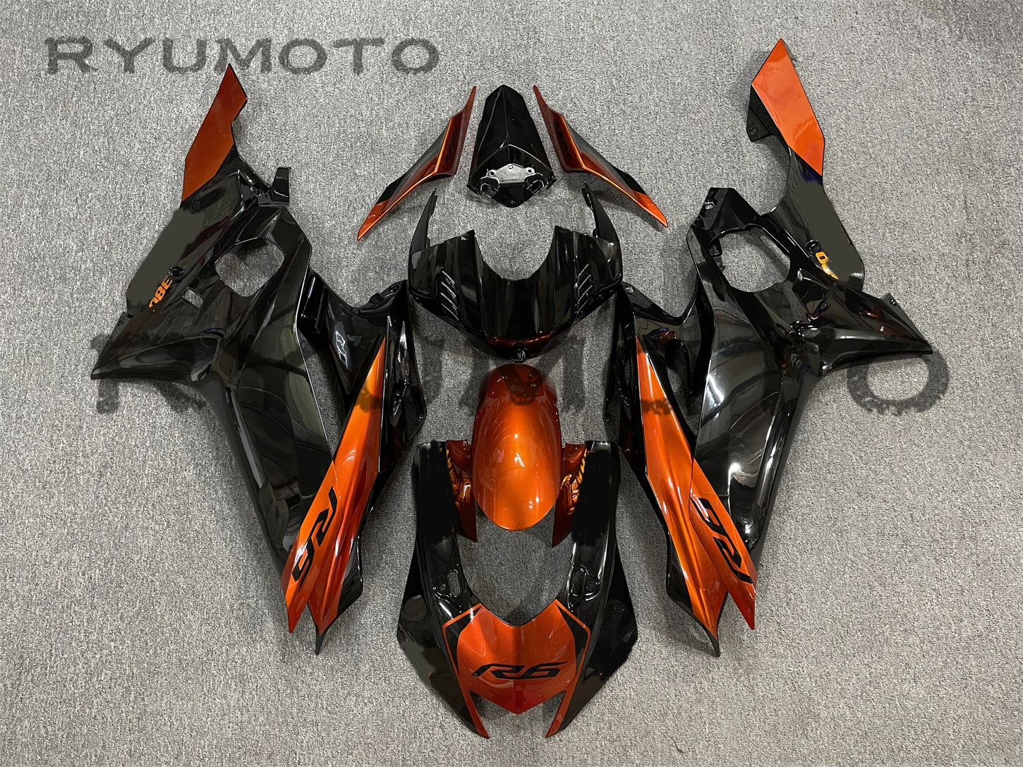 New ABS Motorcycle whole Fairings 100% Fitment kit for YAMAHA YZF-R6 R6 2017 2018 2019 2020 2021 17 18 19 20 21