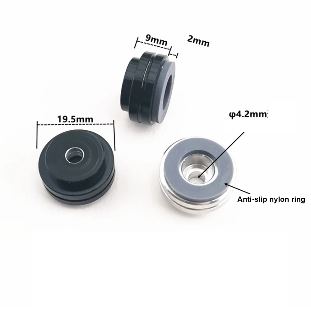 4pcs/lot Aluminum Rod Connector European Standard 2020 Aluminum Profile Foot Pad Anti-vibration and Anti-skid Support Feet